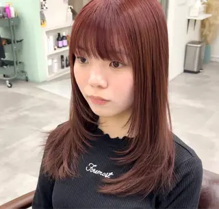 ロング カラー 巻ける髪質改善で美髪 にデザイン✨/よしみのヘアスタイル