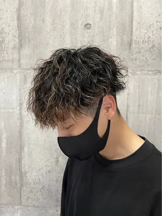 ショート カラー メンズ 金森 斗夢のヘアスタイル