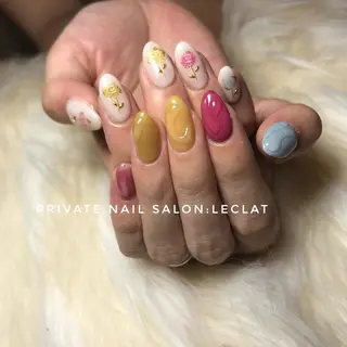 ネイル 南草津の ネイルやさんのネイルデザイン