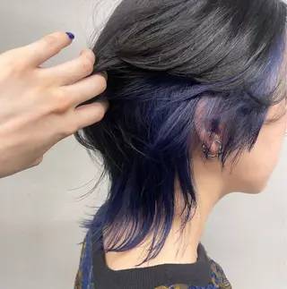 ミディアム 柏 ウルフ/レイヤー 田中佐和🐺のヘアスタイル