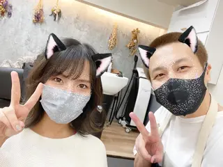 ミディアム カラー TOWA 野村　コウダイのヘアスタイル