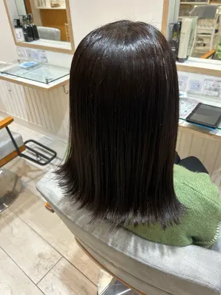 ミディアム 大川 夏実のヘアスタイル