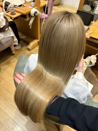 ロング 碓氷和叶 ✨パーマ•美髪矯正✨のヘアスタイル