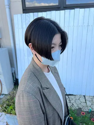 ショート 大野 智亜里のヘアスタイル