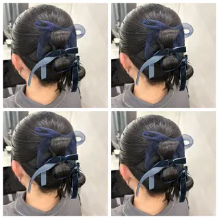 ヘアアレンジ モテ髪透明感カラー 💙髙良恵美👑のヘアスタイル
