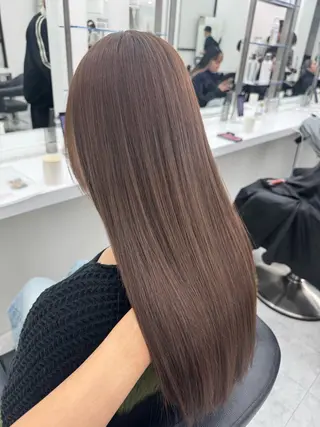 カラー noa🎀美髪縮毛/ 透明感カラーのヘアスタイル