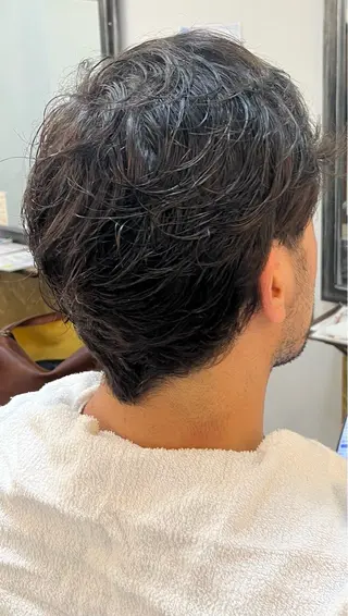 ショート メンズ パーマ特化 ヒロヤのヘアスタイル