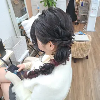 ヘアアレンジ ロング カワイイの研究家💄 GLOSS/はるなのヘアスタイル