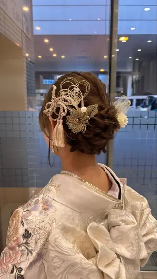 ヘアアレンジ 🐈‍⬛SARA🎀 縮毛矯正のヘアスタイル