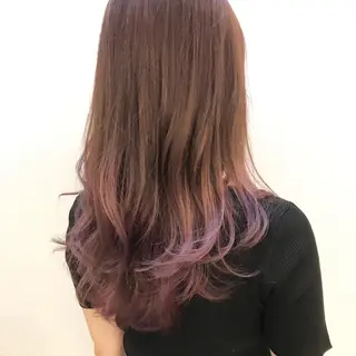 ロング カラー 嶋佐 昌大 シマサマオのヘアスタイル