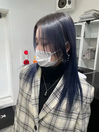 ロング カラー パーマ ヘアアレンジ メンズ キッズ ネイル マツエク・マツパ アイブロウ 艶ハイトーン/ヘア アレンジAYAKAのヘアスタイル
