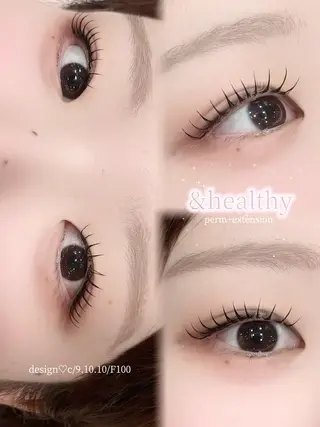 マツエク・マツパ aika/ &healthy🪽のマツエク・マツパデザイン