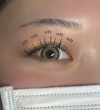 マツエク・マツパ 菊地 琉愛のマツエク・マツパデザイン