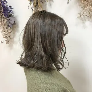 ミディアム MARRON 🍊mihoのヘアスタイル