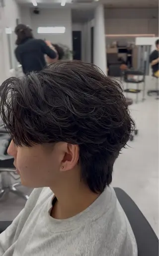 メンズ LEO/メンズパーマ 指名率90%のヘアスタイル