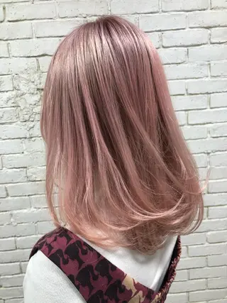 ミディアム カラー welring hair salonのヘアスタイル