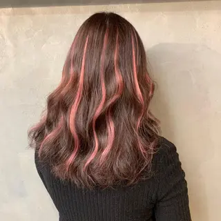ミディアム ❤️‍🔥シールエク ＋カラー京❤️‍🔥のヘアスタイル