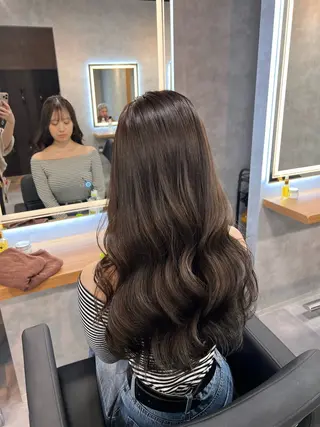 ロング カラー 💖札幌カラー 指名No.1💖玲奈のヘアスタイル