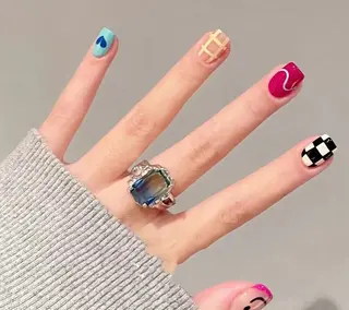 ネイル Horie 雪のネイルデザイン