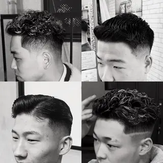 ショート カラー パーマ メンズ 海外風メンズ🇺🇸 💈N.Yuto💈の眉毛・アイブロウイメージ