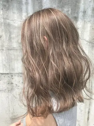 セミロング Nonoka 当日予約歓迎のヘアスタイル