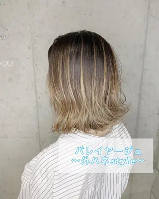 ミディアム カラー ✨森下 直弥✨ 店長🤩のヘアスタイル