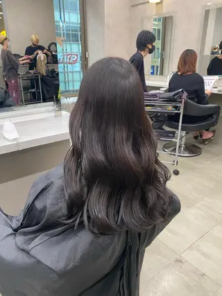 セミロング カラー ヘアアレンジ キッズ TRU Shino🦋のマツエク・マツパデザイン