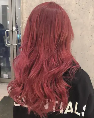 ロング カラー ハイトーン×髪質改善 KENTAのヘアスタイル