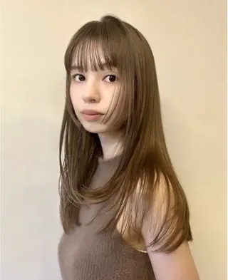ロング カラー 透明感カラー🫧 nanamiのヘアスタイル