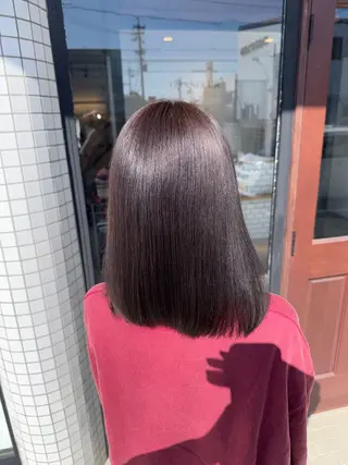 ミディアム 片山 実莉のヘアスタイル