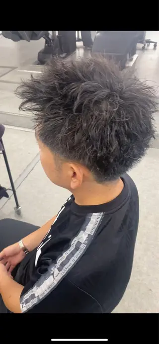 カラー パーマ メンズ 福井祥太／海外風 /プードルパーマのヘアスタイル