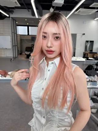 ミディアム MAEDA 西金沢美容室のヘアスタイル