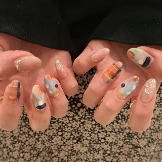 ネイル Nail mood デザイン持ち込みokのネイルデザイン
