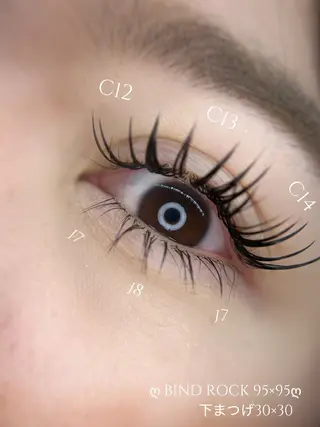 マツエク・マツパ Repos♡̴ MISAKIのマツエク・マツパデザイン