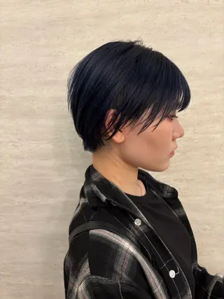 ショート カラー 💜N°大分💜 三浦のヘアスタイル