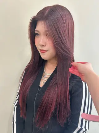 ロング カラー 🍒透明感カラー mutsuki🍒のヘアスタイル