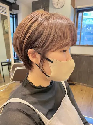 ショート カラー limit陽平 ショート/ボブのヘアスタイル