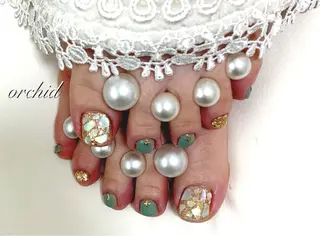 ネイル orchid ♡オーキッドのネイルデザイン