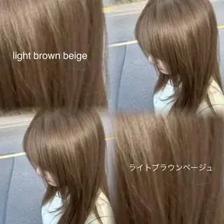 ミディアム 透明感・韓国系カラー 🍀cocoa🪽のヘアスタイル