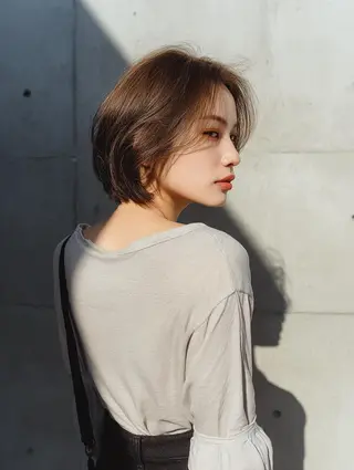 ショート カラー ブリーチお任せ🫧 tokute高円寺のヘアスタイル