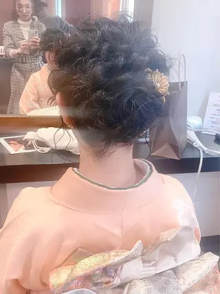ヘアアレンジ 井上 美奈子のヘアスタイル