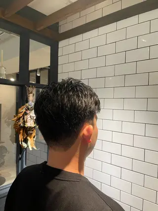 ショート メンズ 井上 飛鳥のヘアスタイル