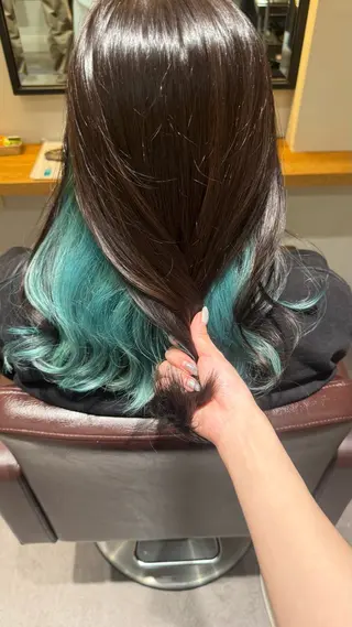 セミロング  ︎︎ KASUMIのヘアスタイル