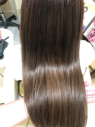 セミロング パーマ tuuli トゥーリのヘアスタイル