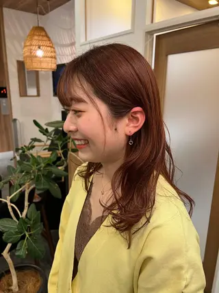 ロング 岸田 佳祐のヘアスタイル