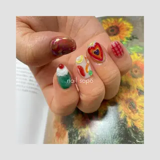 ネイル 自由が丘✳︎奥沢 nail söpöのネイルデザイン