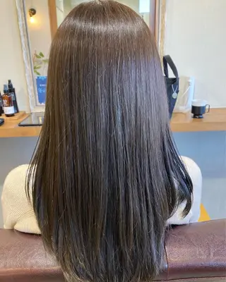 ロング カラー 三島 有佳里のヘアスタイル