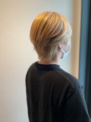 ショート カラー 徳光 辰弥のヘアスタイル