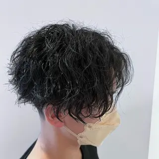 ミディアム パーマ メンズ 瀧野 翔吾【メンズ特化】のヘアスタイル