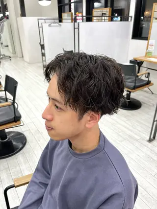 パーマ メンズ 南雲優佑 メンズ特化のヘアスタイル
